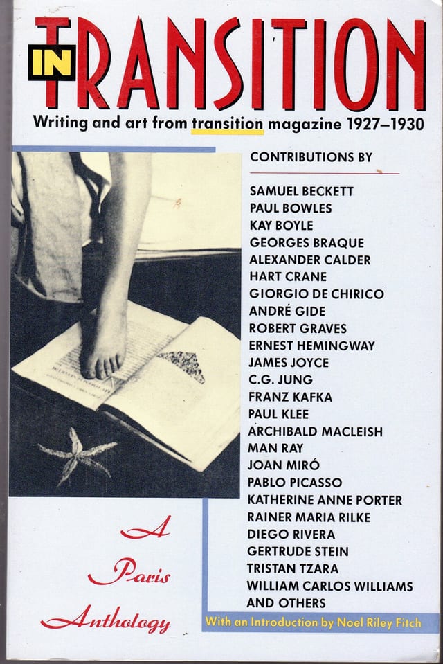 In Transition A Paris Anthology : Writing and Art from Transition Magazine 1927-30