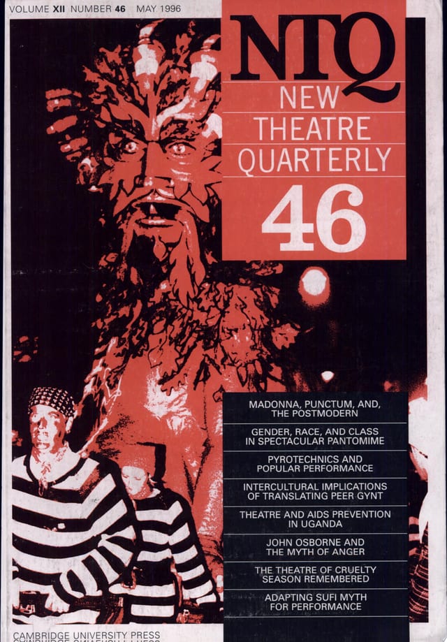 New Theatre Quarterly 46: Volume 12, Part 2