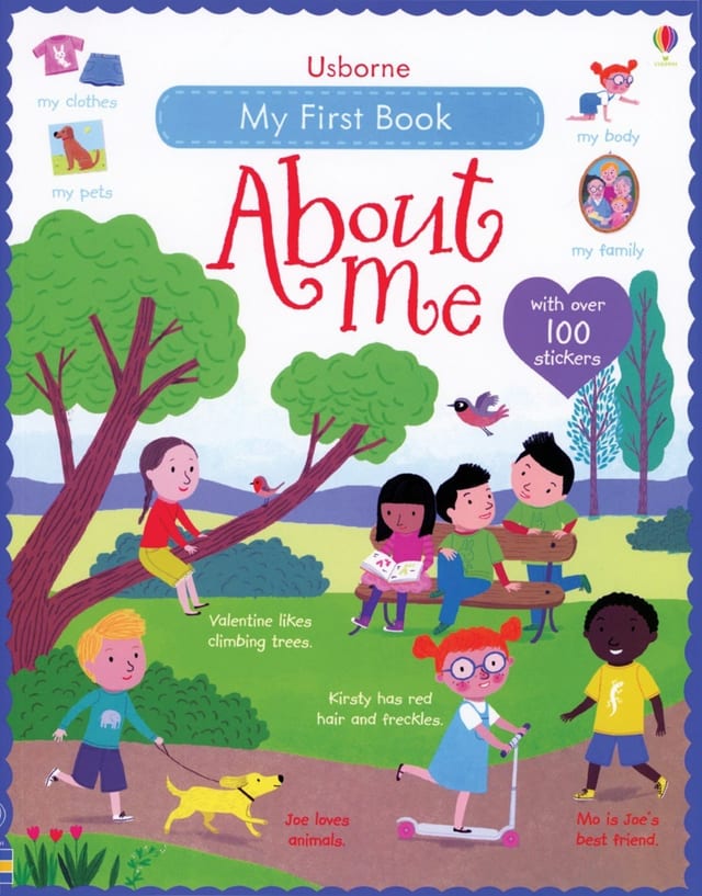 My First Sticker Book about Me