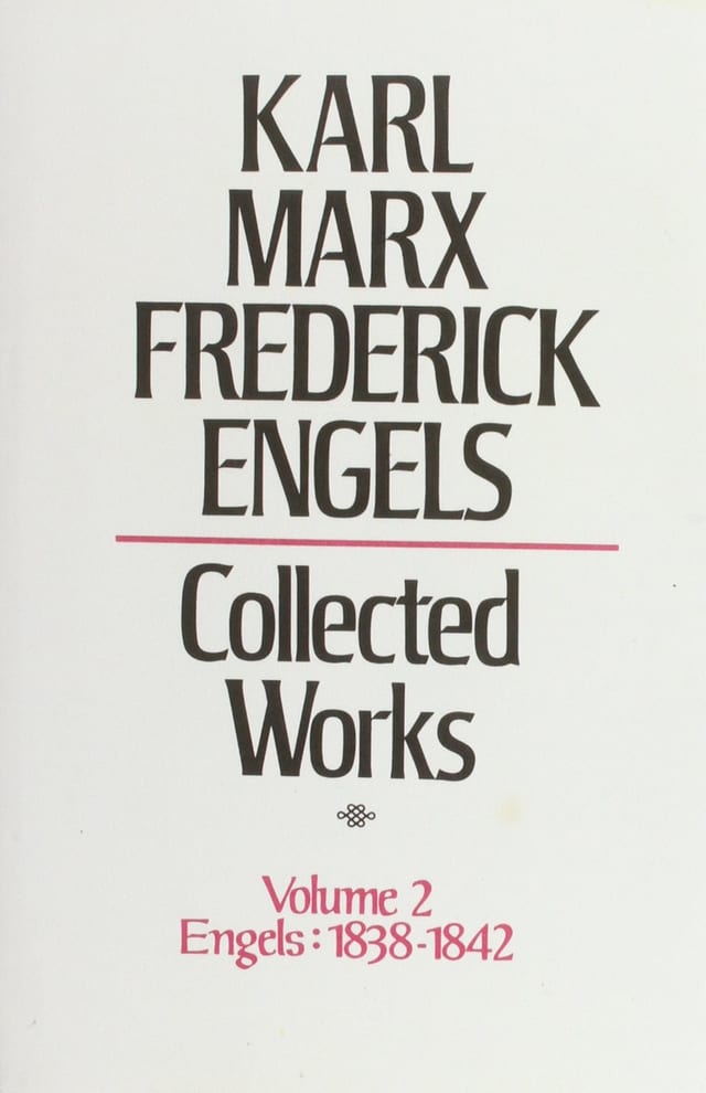 Karl Marx, Frederick Engels Collected Works. 1838-42