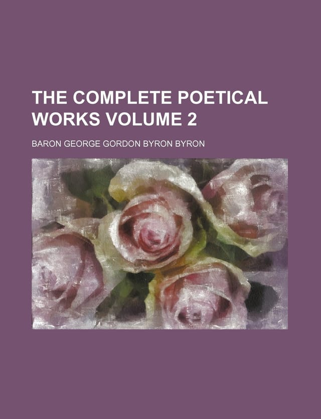 The complete poetical works Volume 2
