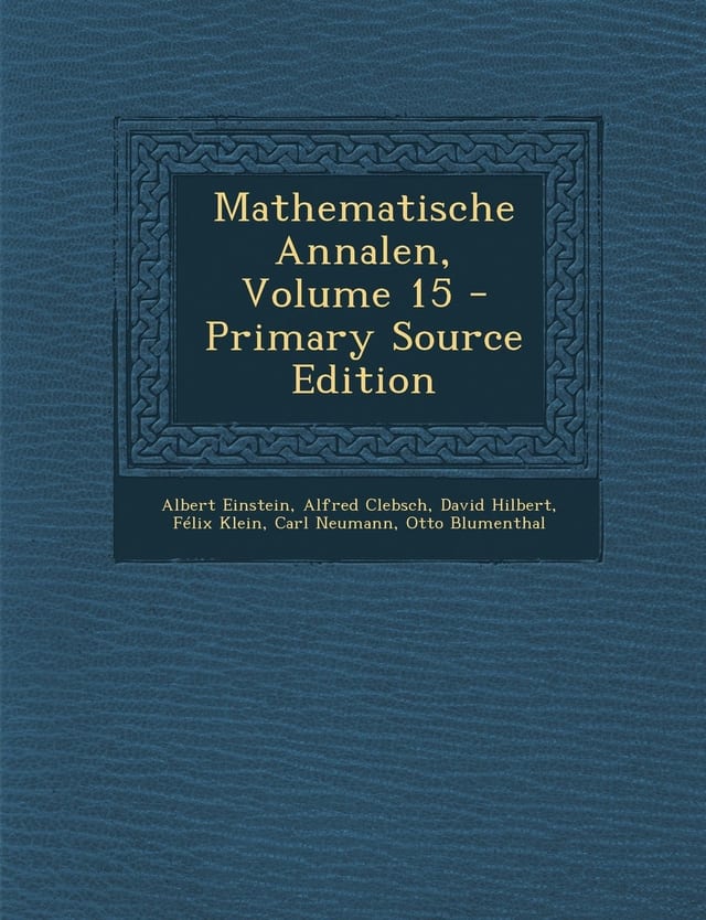 Mathematische Annalen, Volume 15 - Primary Source Edition