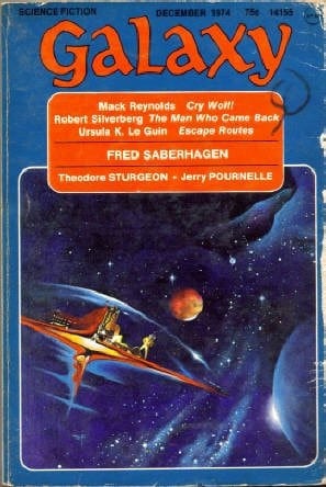 Galaxy Science Fiction, Vol. 35, No. 12 (December, 1974)