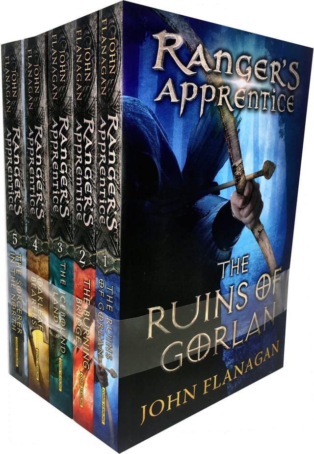 John Flanagan Rangers Apprentice Series 1 Collection Set 5 Books Set (Book 1-5)